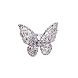 High-Grade Copper Butterfly Ring
