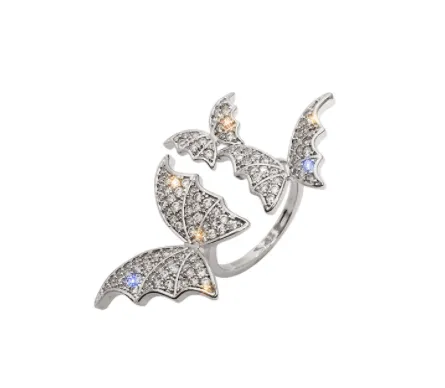 High-Grade Copper Butterfly Ring