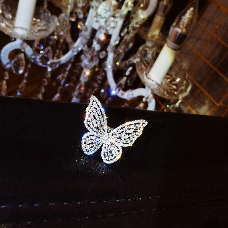 High-Grade Copper Butterfly Ring