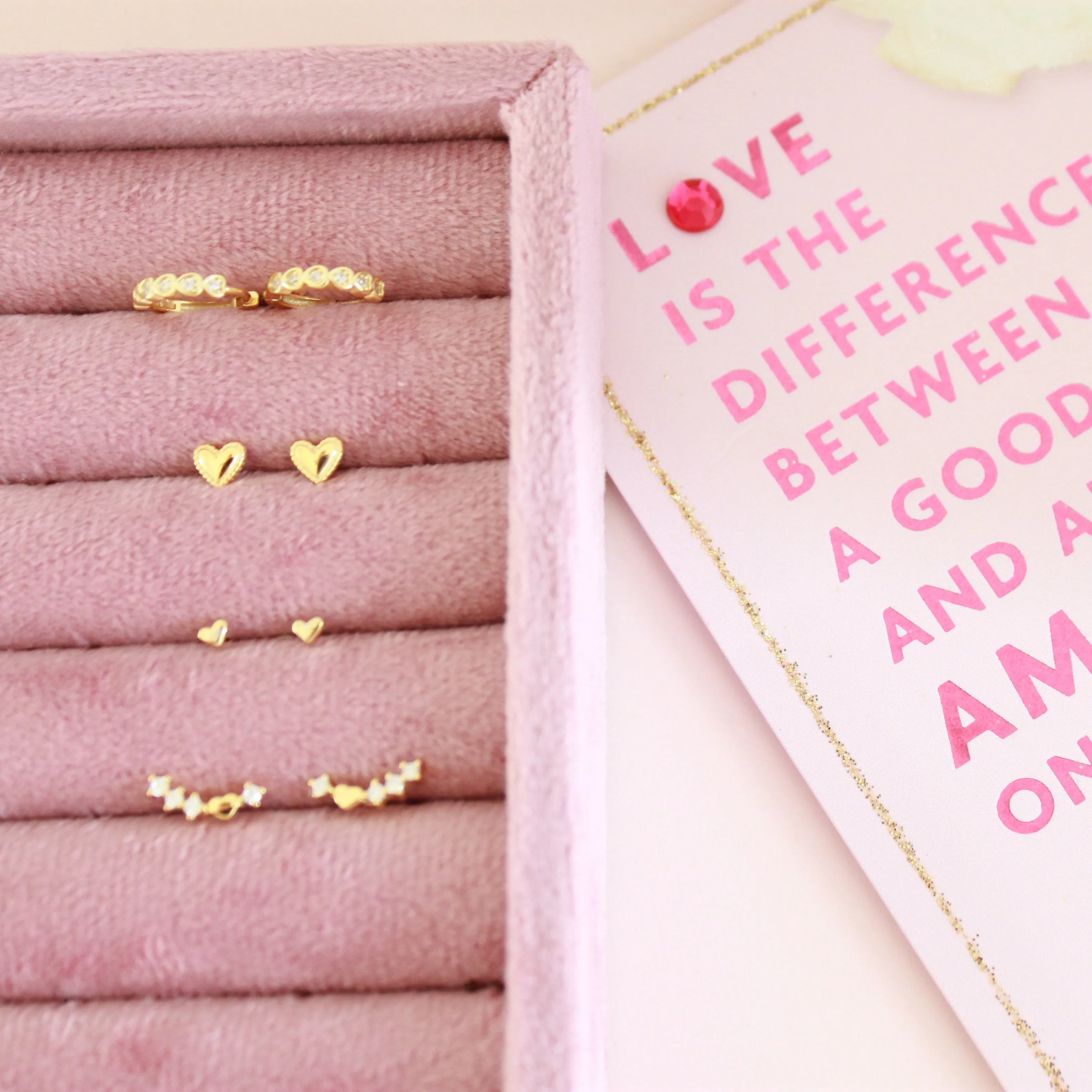 Ity Bity Heart Stud
