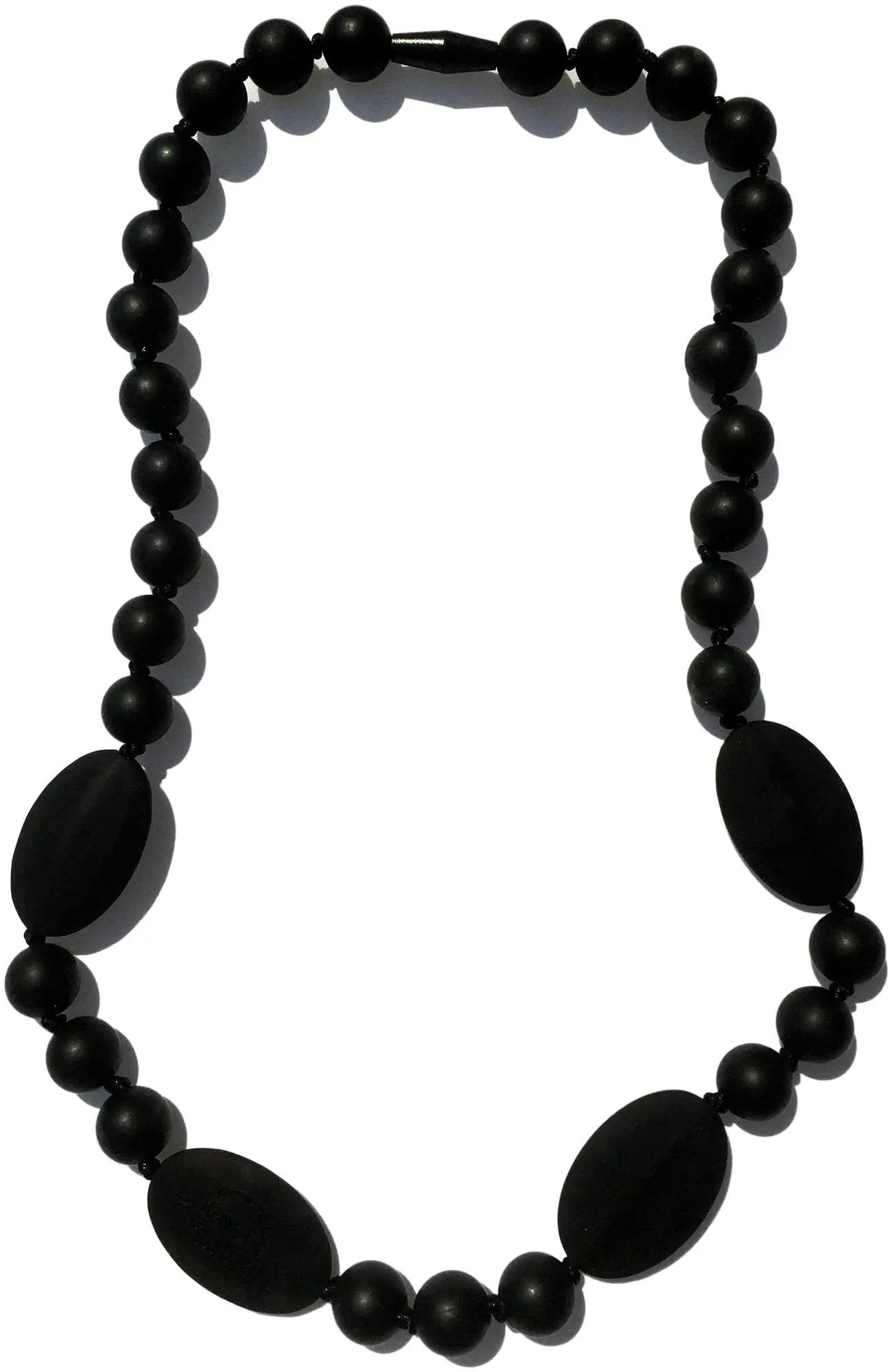 Jaden Silicone Teething Necklace - Midnight (Black)