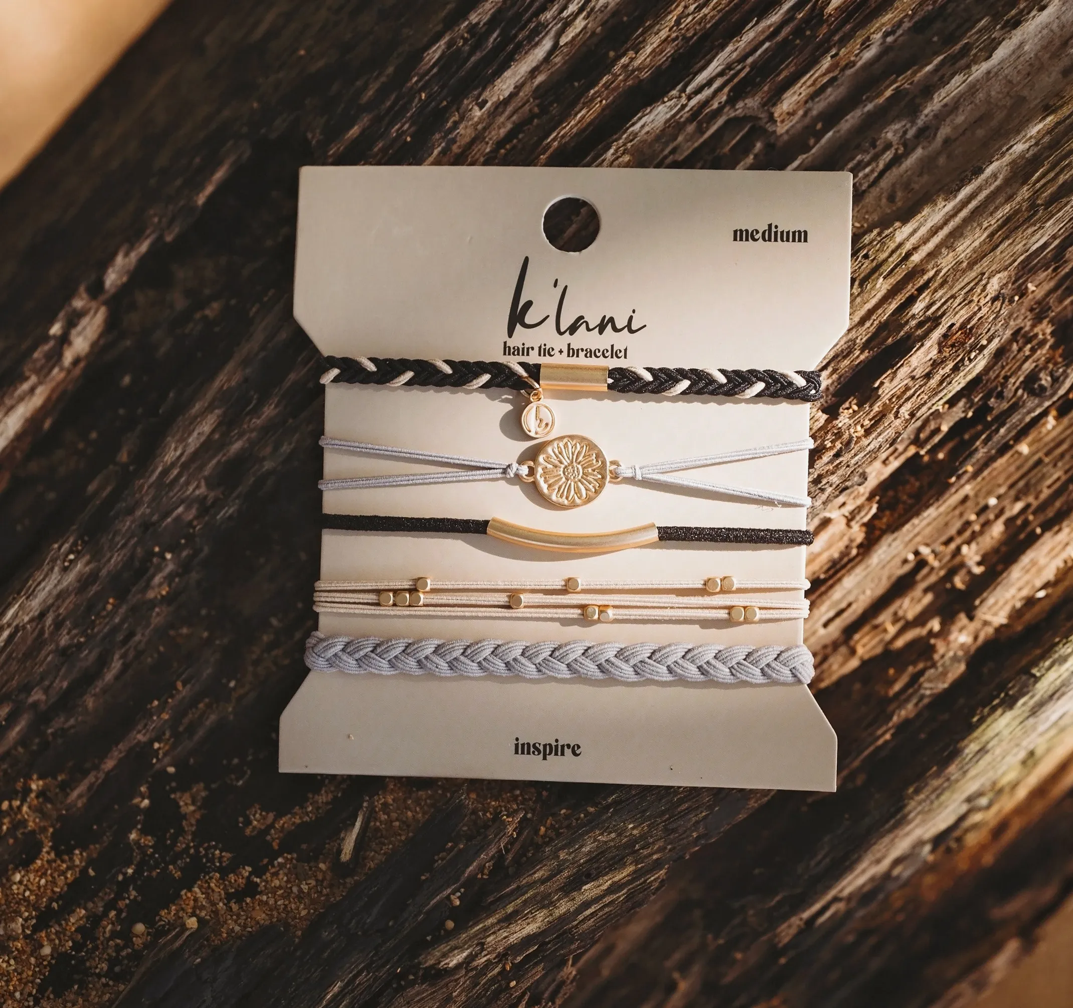 K'Lani Hair Tie Bracelets - Inspire