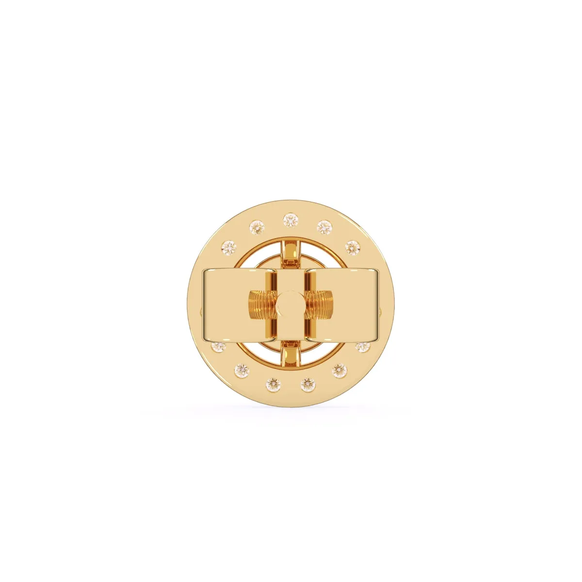 Lab Grown Diamond Cluster Halo Elegant Studs
