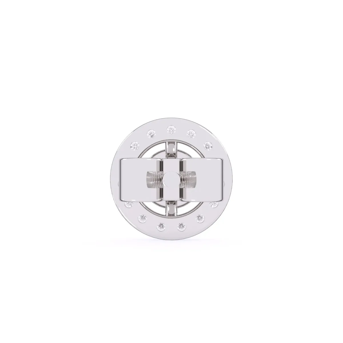 Lab Grown Diamond Cluster Halo Elegant Studs
