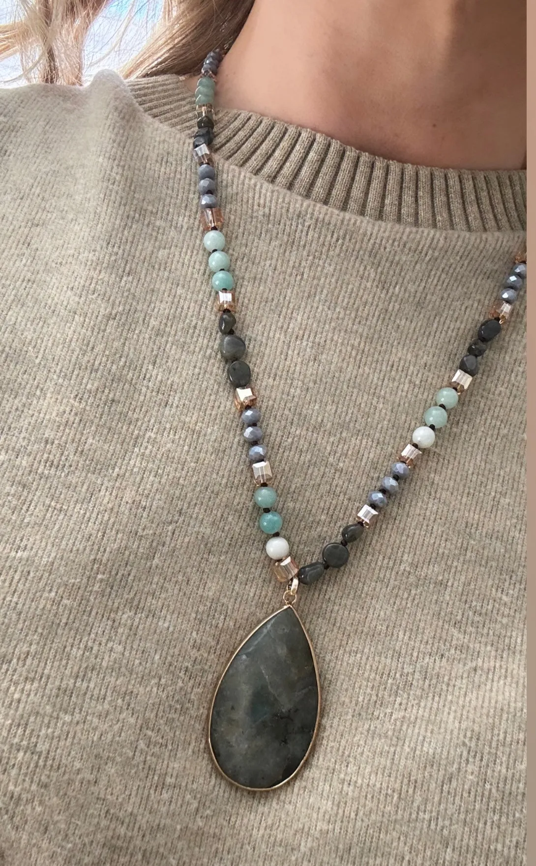 Labradorite ‘Cleo’ Necklace