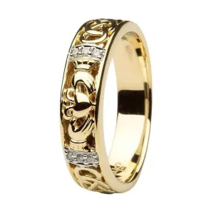 Ladies Claddagh Wedding Ring SL-14IC3
