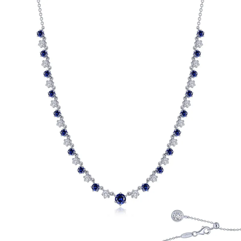 Lafonn 4.91 CTW Graduated Tennis Choker Necklace