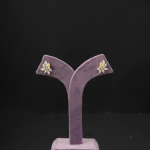 Leena CZ silver Earrings
