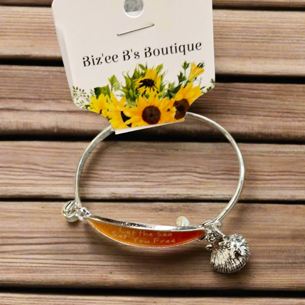 Life's A Beach Surfboard Charm OB08304A