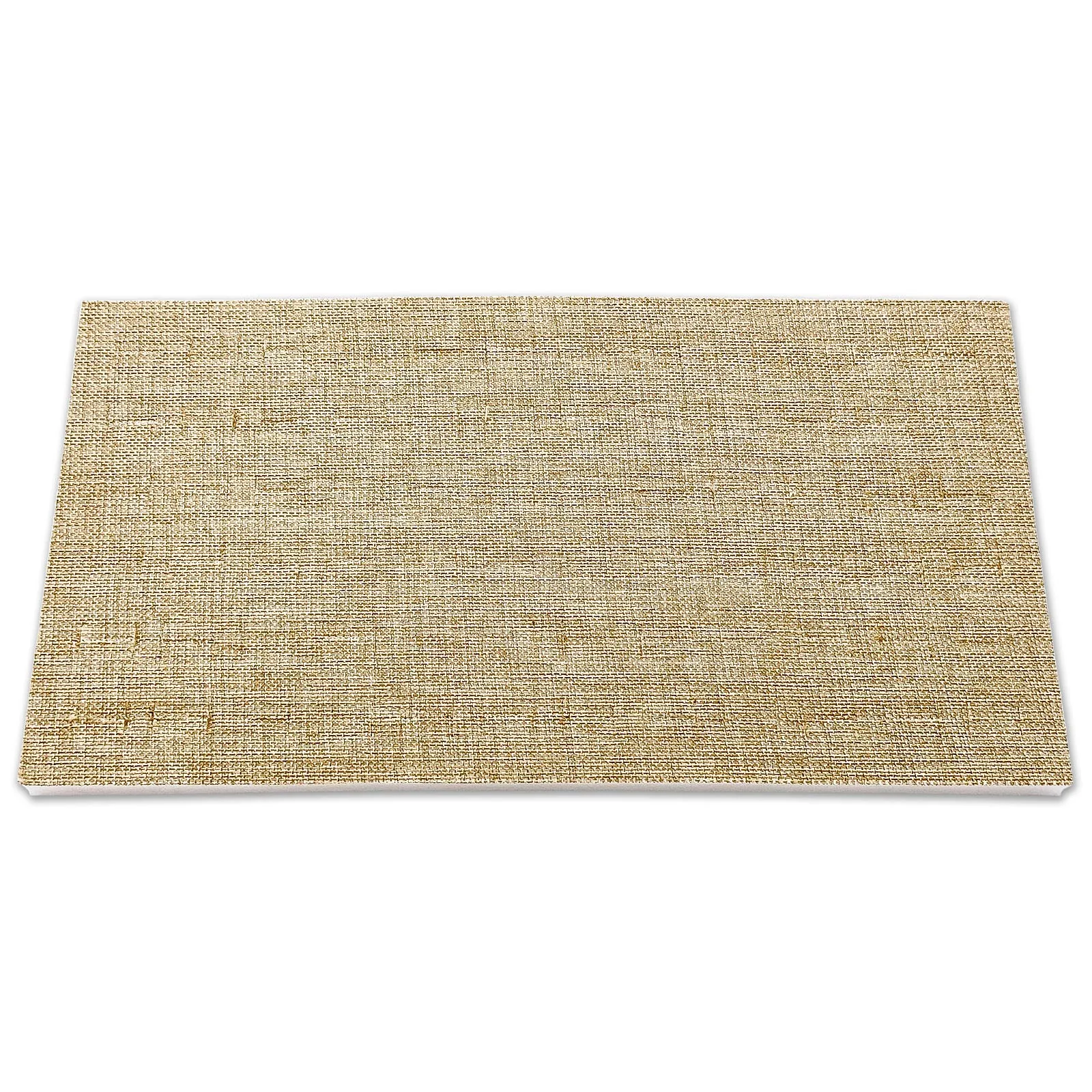 Linen Burlap Foam 144 Ring Standard Jewelry Tray Insert