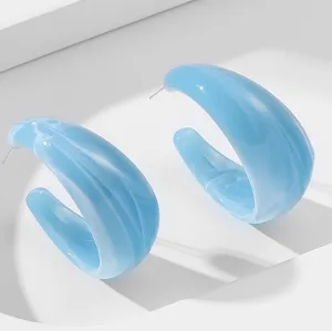 Loookus - Colorful Acrylic Earrings Loookus - Colorful Acrylic Earrings