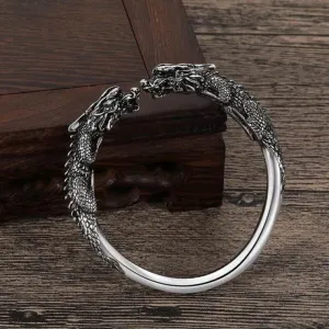 Men's Double Dragon Heads Bracelets