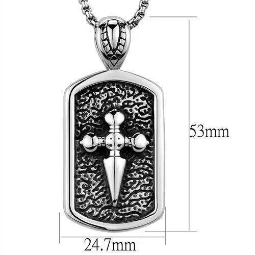Men's Necklaces - TK2003 - High polished (no plating)
