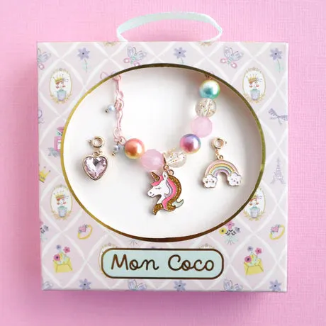 Mon Coco Unicorn Dreams Charm Bracelet