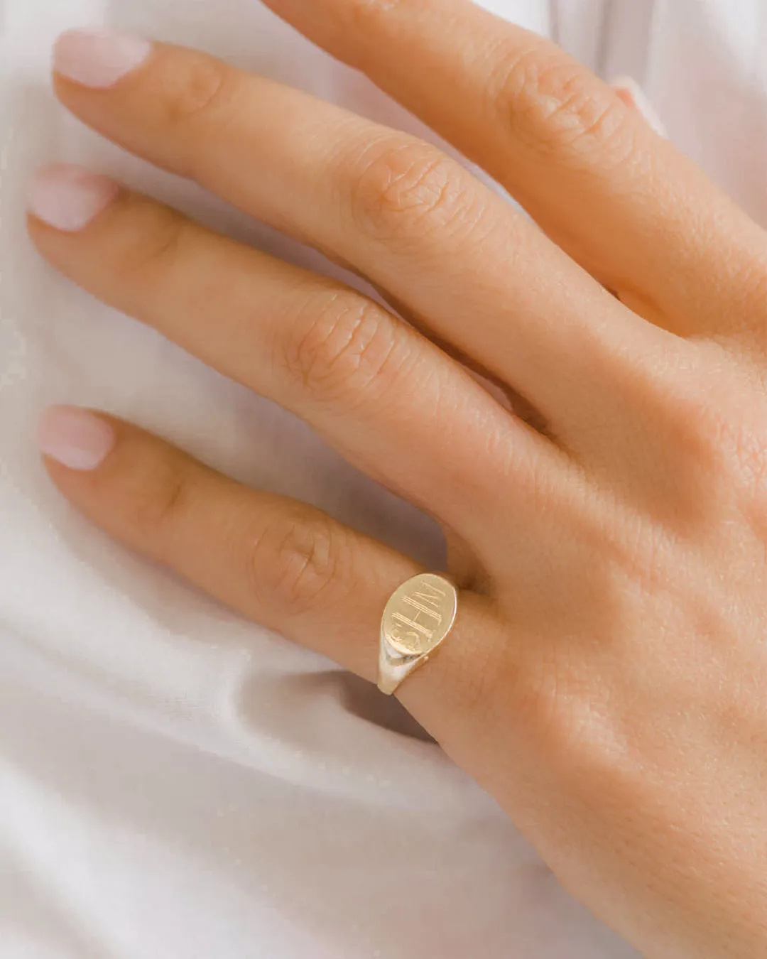 Monogram Signet Ring