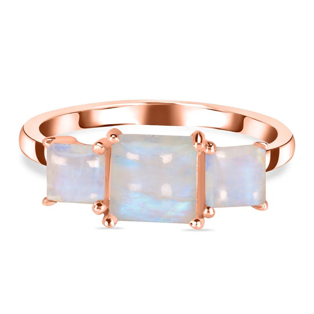 Moonstone Rose Gold Vivienne Ring