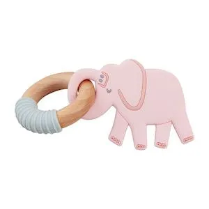 MudPie | Elephant Teething Rings