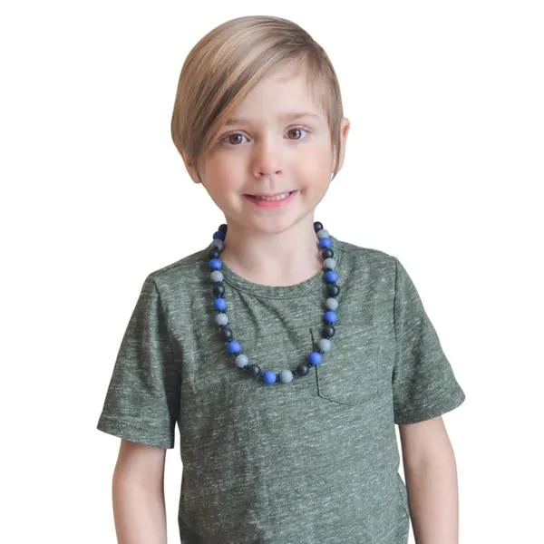 Munchables Kid's Chew Necklace Camo Black