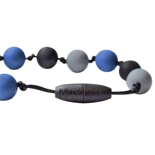 Munchables Kid's Chew Necklace Camo Black