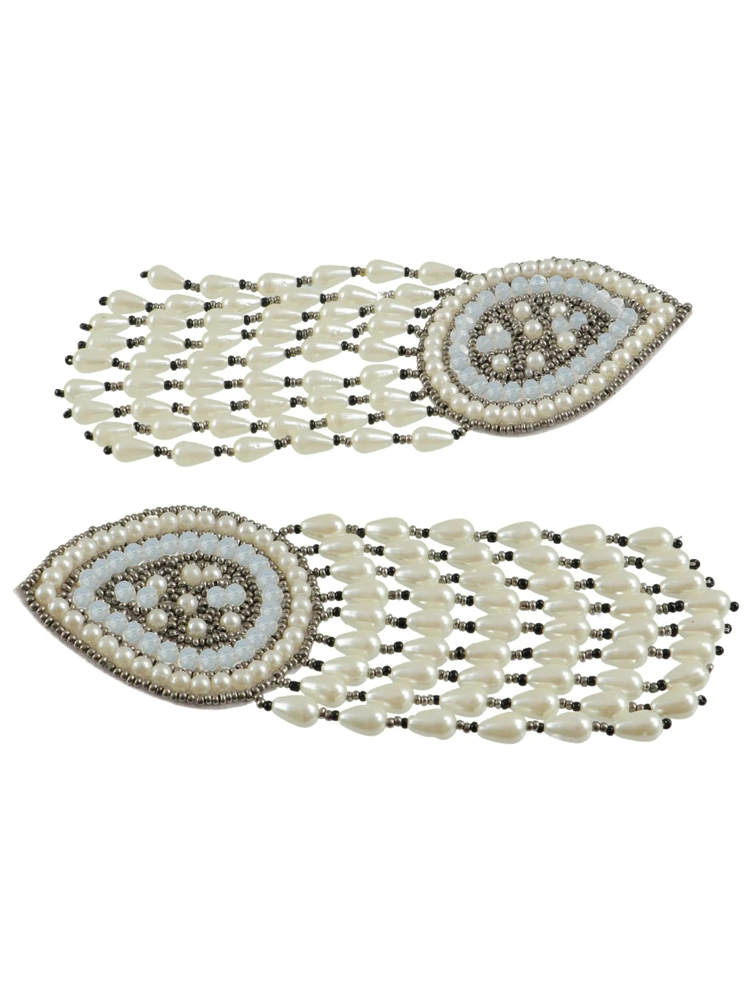 Nargis Pearl Tassel Earrings - Handmade Chic for Women and Girls