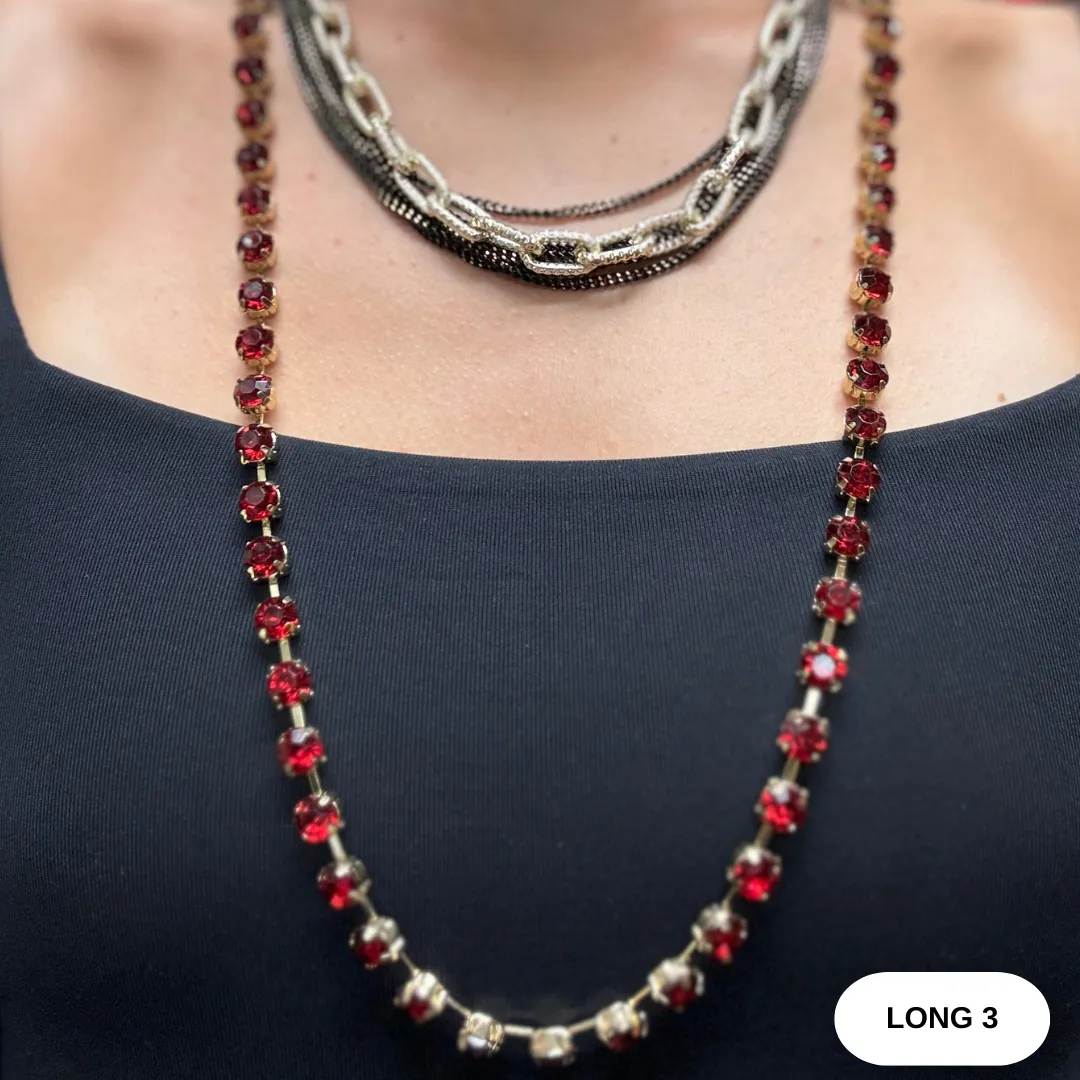 Necklace Long Gold/Bead