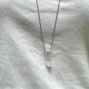 Necklaces Long Silver Pointer