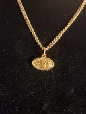 New York Jets 22" inch Gold Tone Necklace