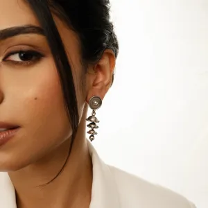 Niovi Tier Jhumka Earrings