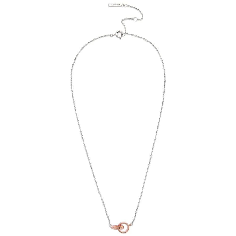 Olivia Burton Interlink Rings Necklace