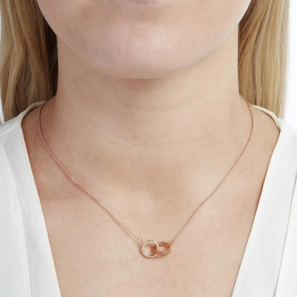 Olivia Burton Interlink Rings Necklace