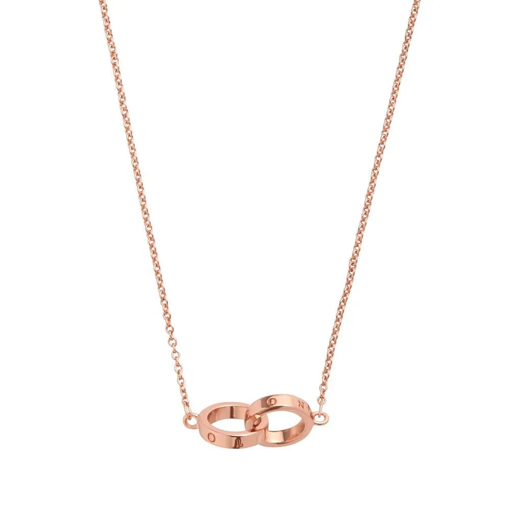 Olivia Burton Interlink Rings Necklace