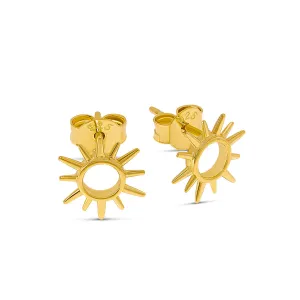 Open Sunshine Studs Gold