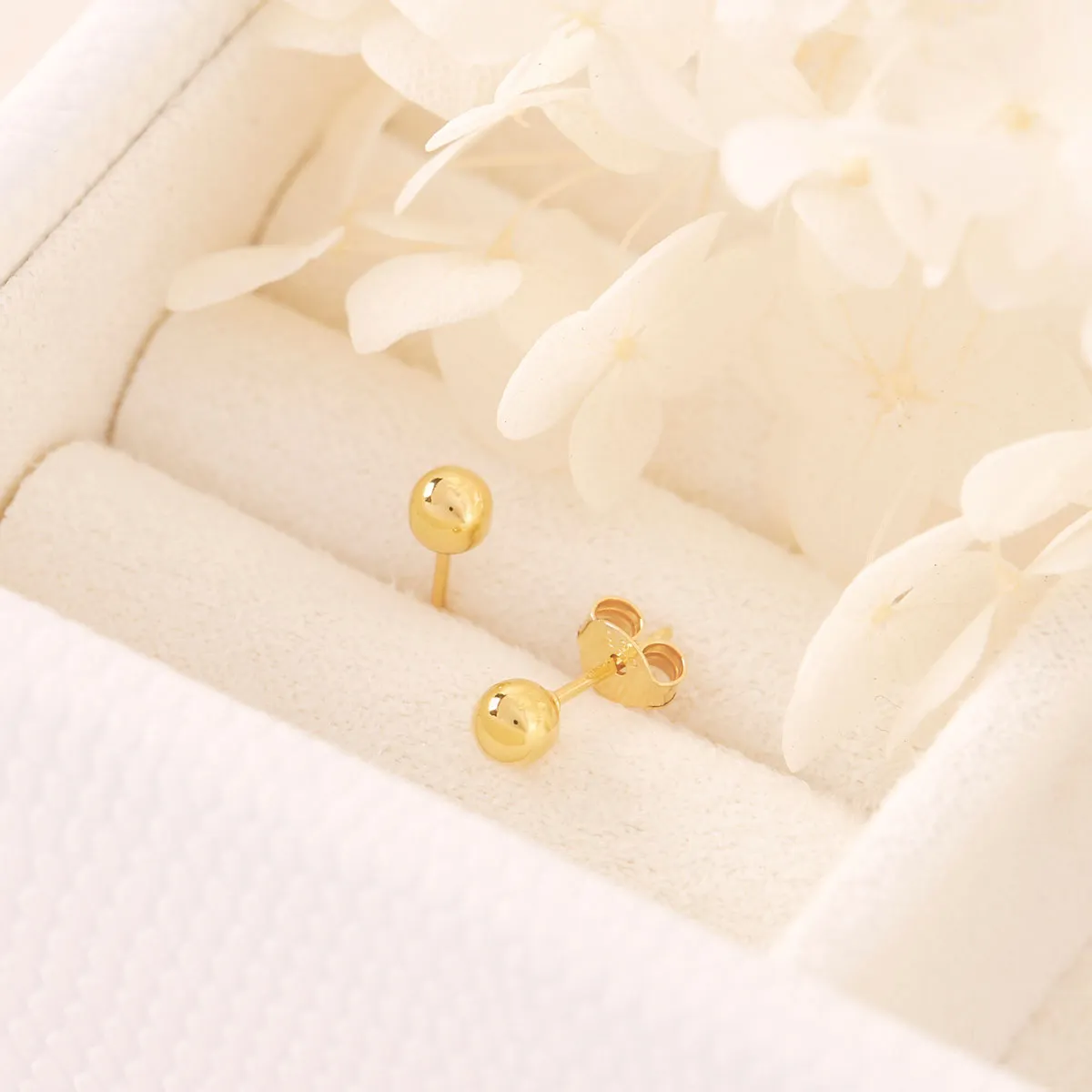 Orb Studs Gold