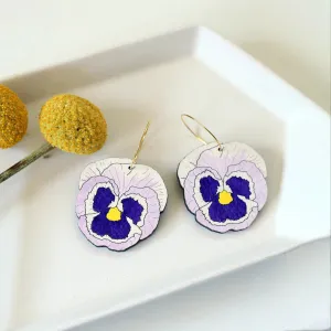 Pansy Hoops by LE CHIC MIAMI