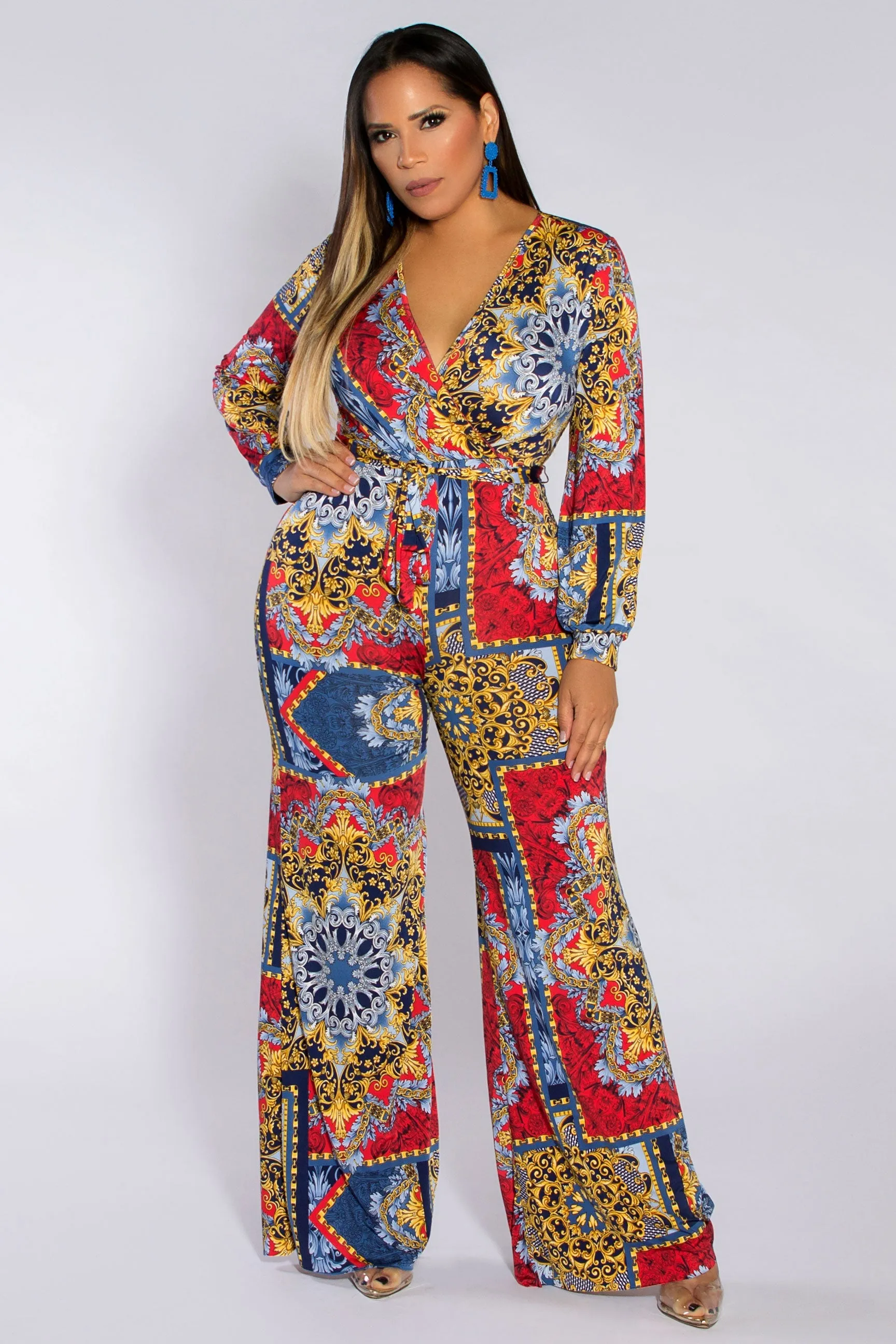 Paulina Print Elegant Jumpsuit