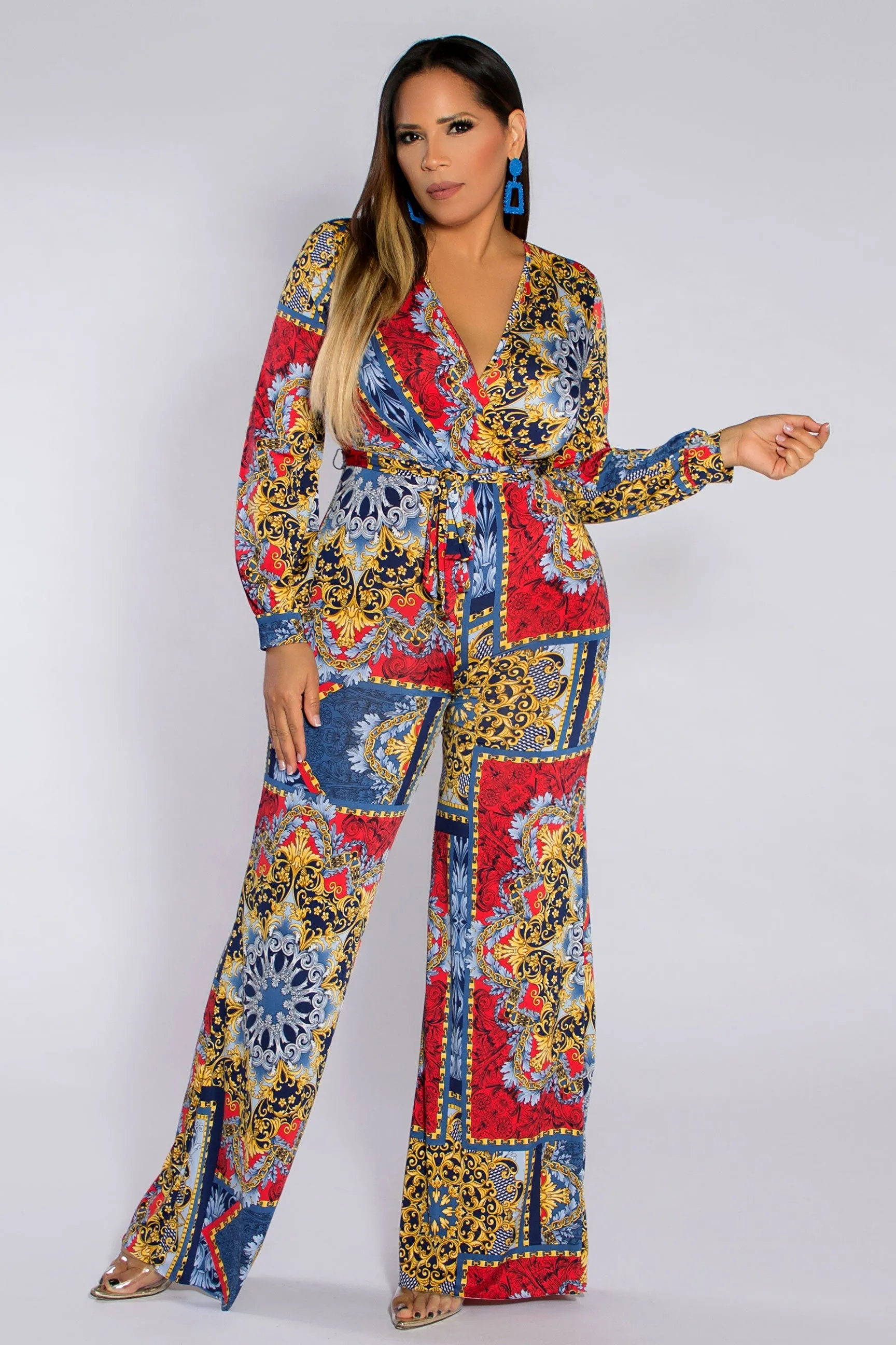 Paulina Print Elegant Jumpsuit