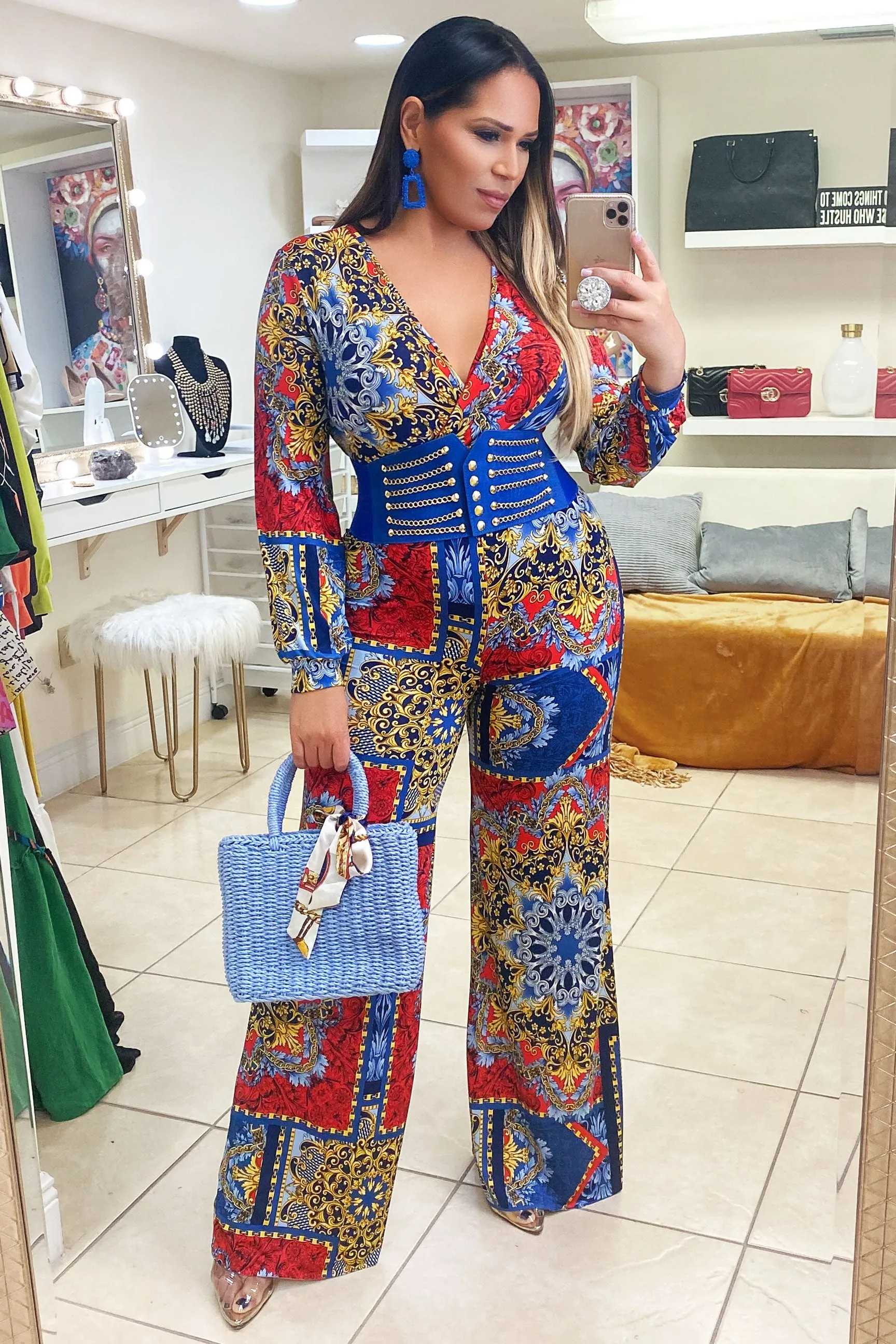 Paulina Print Elegant Jumpsuit