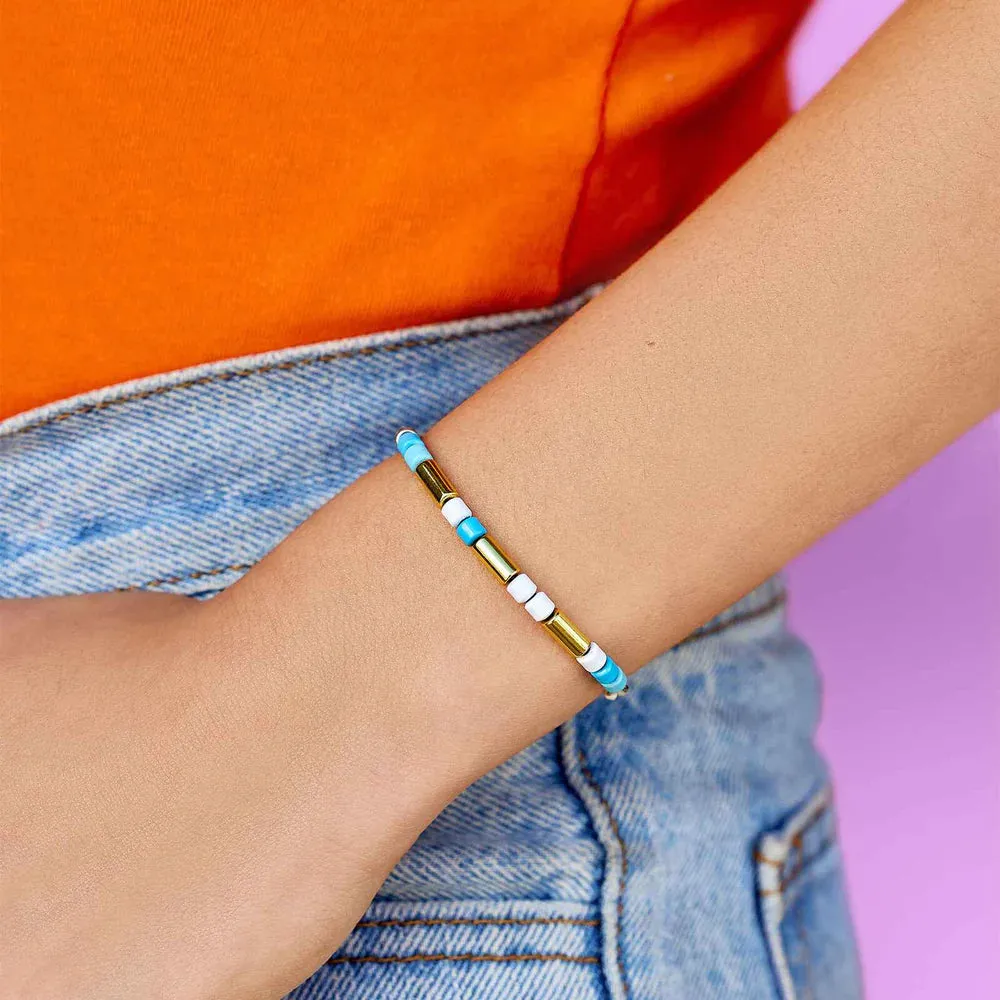 Pura Vida Undertow Enamel Bead Bracelet