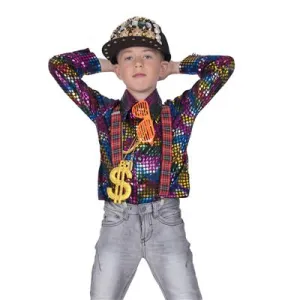 Rainbow Glitter Disco Shirt (Child)