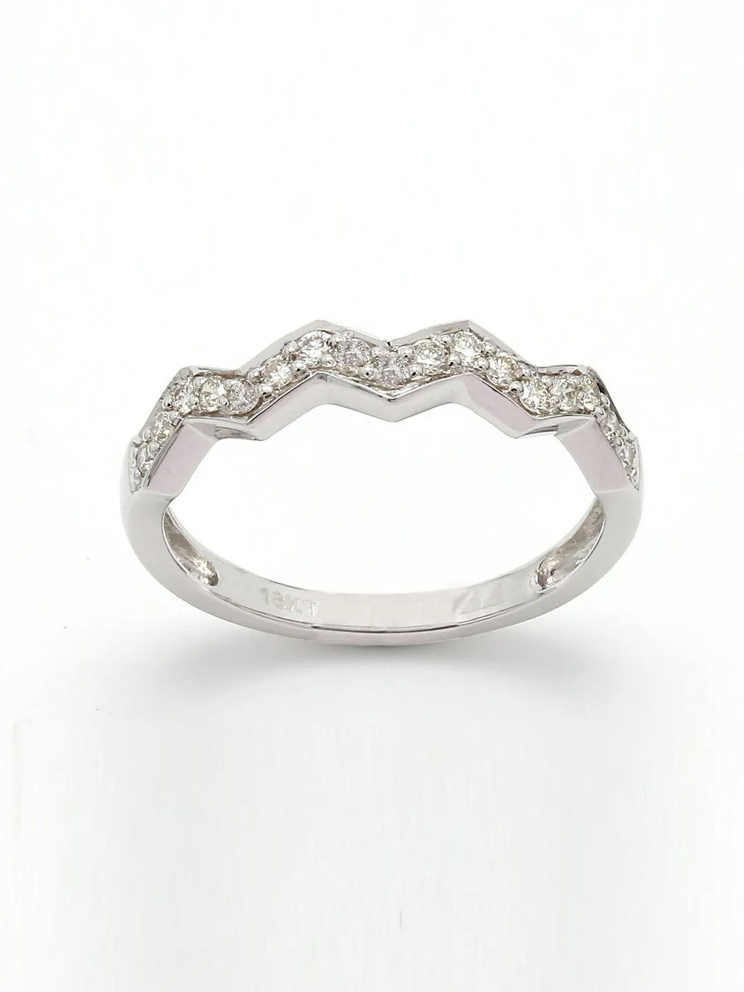Real Diamond Band Ring