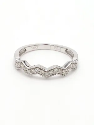 Real Diamond Band Ring