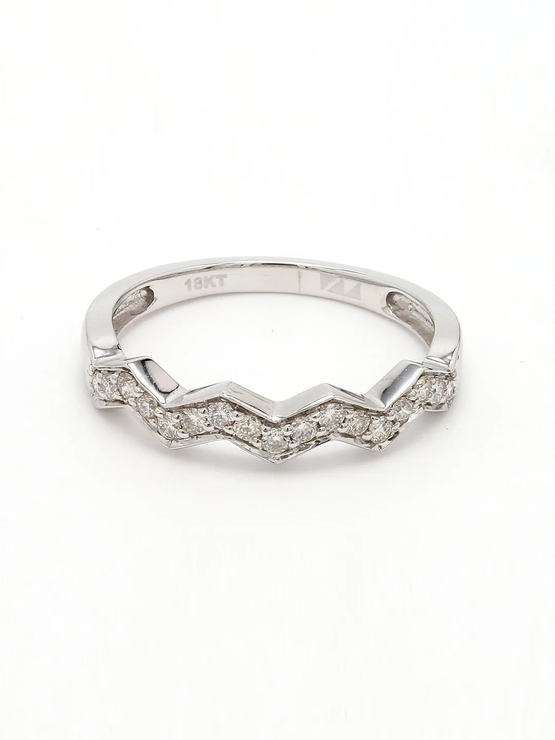 Real Diamond Band Ring