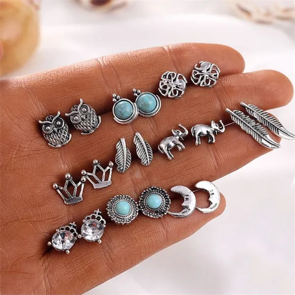 Save Sea Turtle Jewelry | Boho Ocean Earring Sets