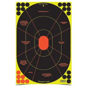 Shoot-N-C 12" x 18" Handgun Trainer 5 Pack