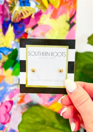 Shoreline Studs - Gold