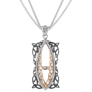 Silver And 10k Rose Gold Gateway Pendant | Keith Jack / RETIRED