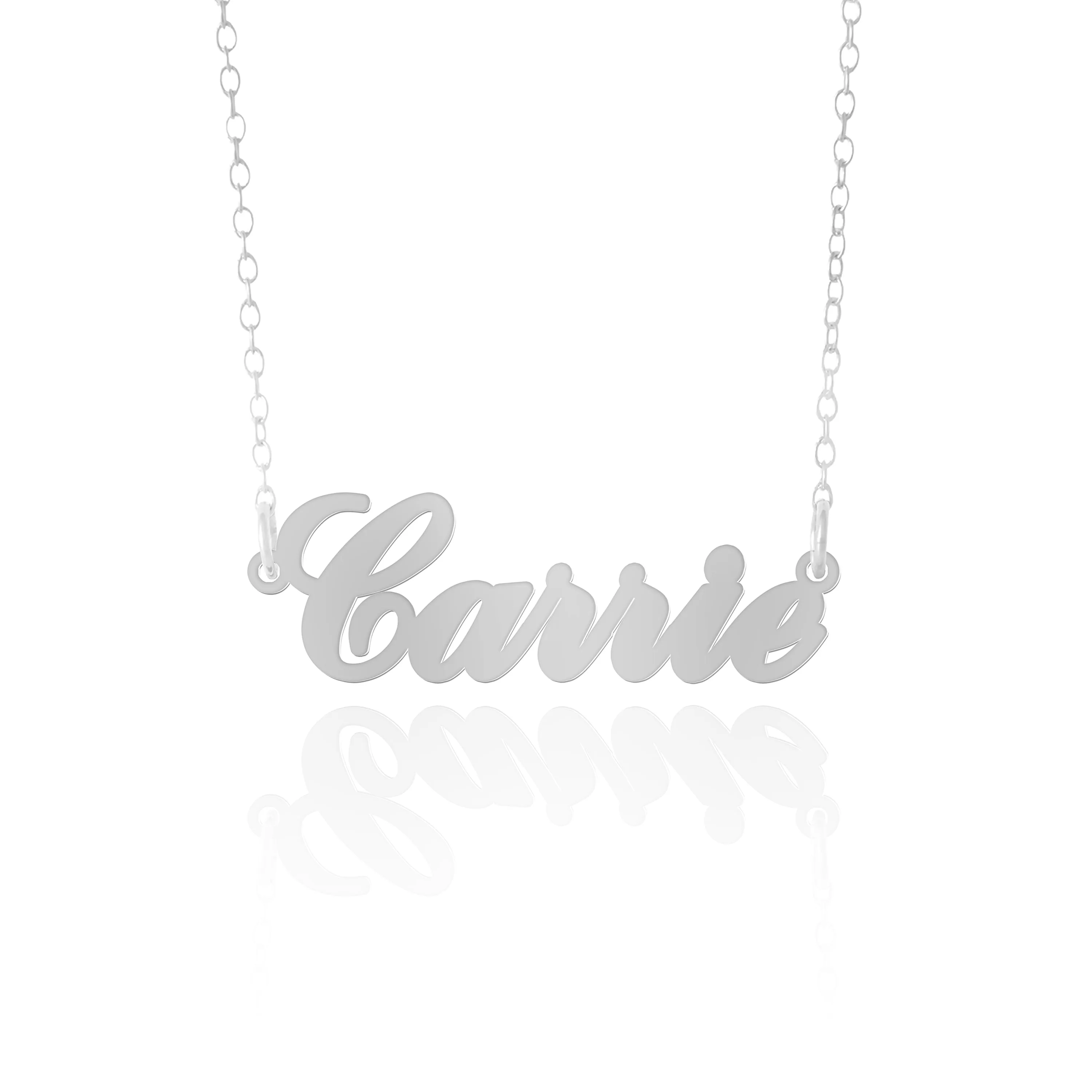 Silver Carrie Necklace