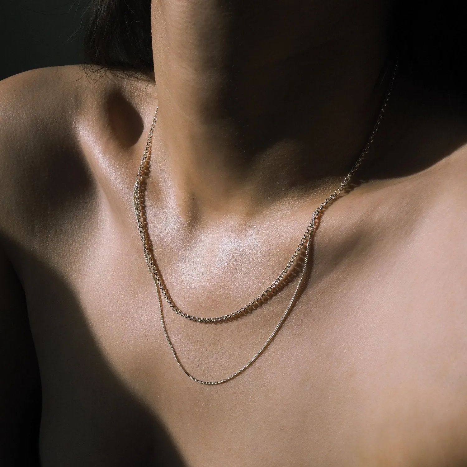 Silver Cascade Necklace