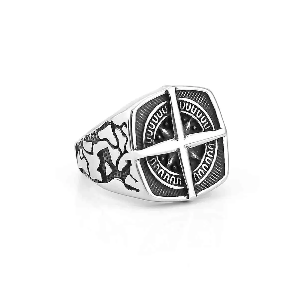 Square Compass Ring