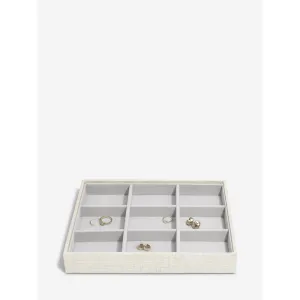 Stackers Classic 9 Section Earring Layer Oatmeal Linen